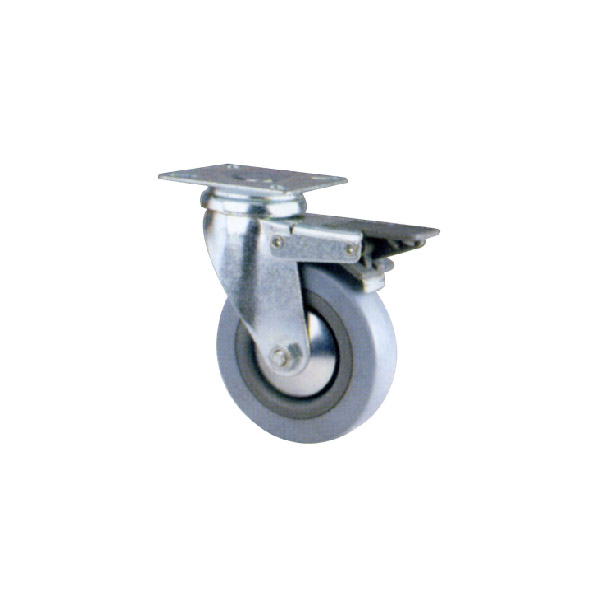 Industrial Caster With Swivel Plate (114112)