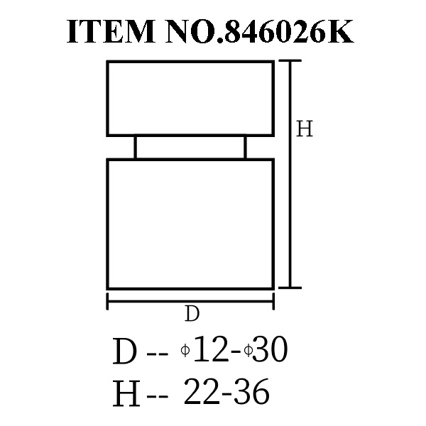Stainless Steel Furniture Knob (846-P22)