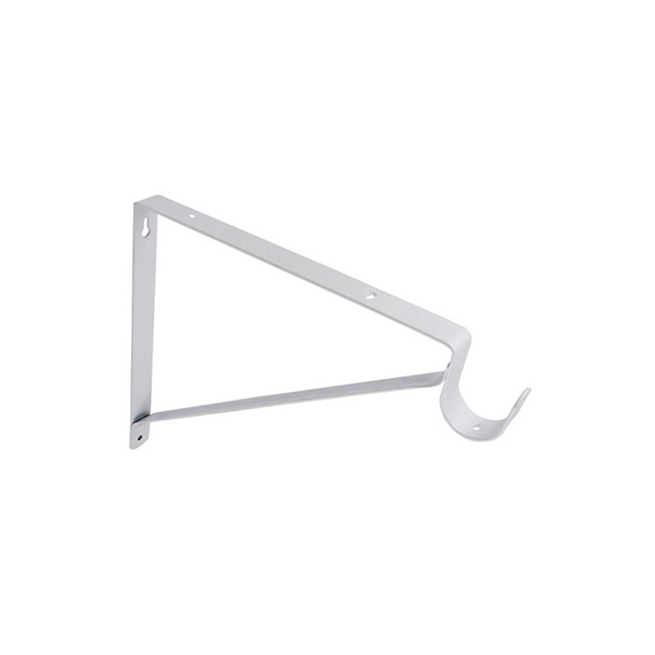 Shelf & Rod Support Fixed with Hook(410106)